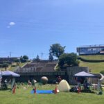 噴水に大興奮！！津久井湖城山公園のユニバーサルカヌー体験会！