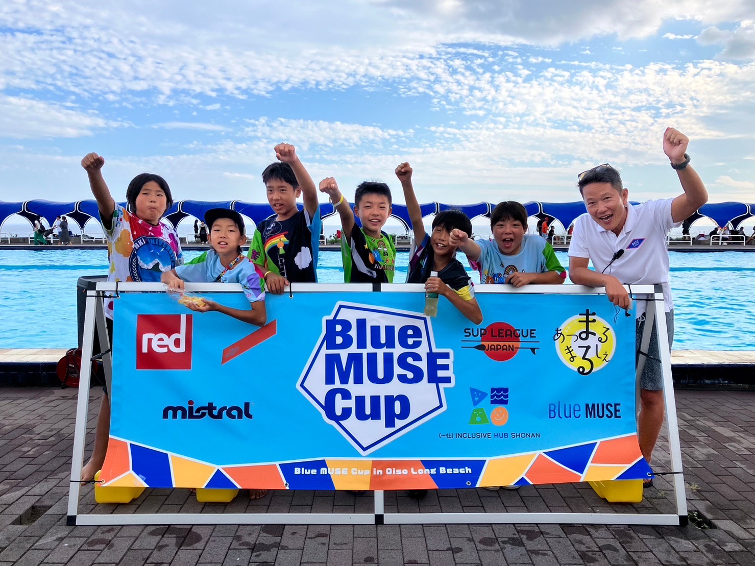 大磯ロングビーチで開催のSＵＰ大会「Blue MUSE Cup 」を思う存分楽しみましたー！！